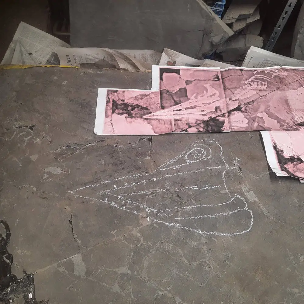 Präparation_#4-04_Ichthyosaurier_Holzmaden_04