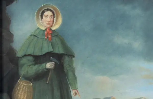 Ichthyosaur_Lyme Regis_Anning_Portrait